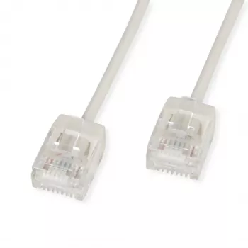ROLINE UTP Patch Cable Cat.6A Ultra-kurzer RJ45 Grey 3m - tinklo - UTP (21.15.4403)