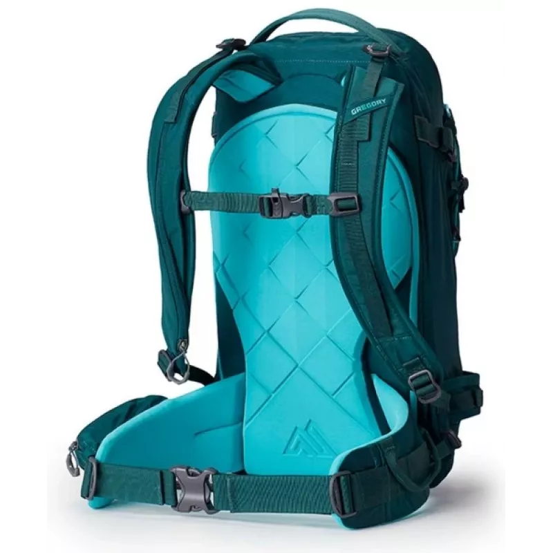 Gregory Targhee Women's kuprinė žygiams 30 L S/M žalia