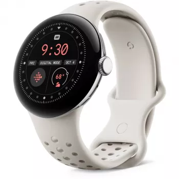 Google laikrodžio dirželis išmaniesiems laikrodžiams - dydis S - porcelianinė spalva - skirta Pixel Watch 3 (GA06133-WW)