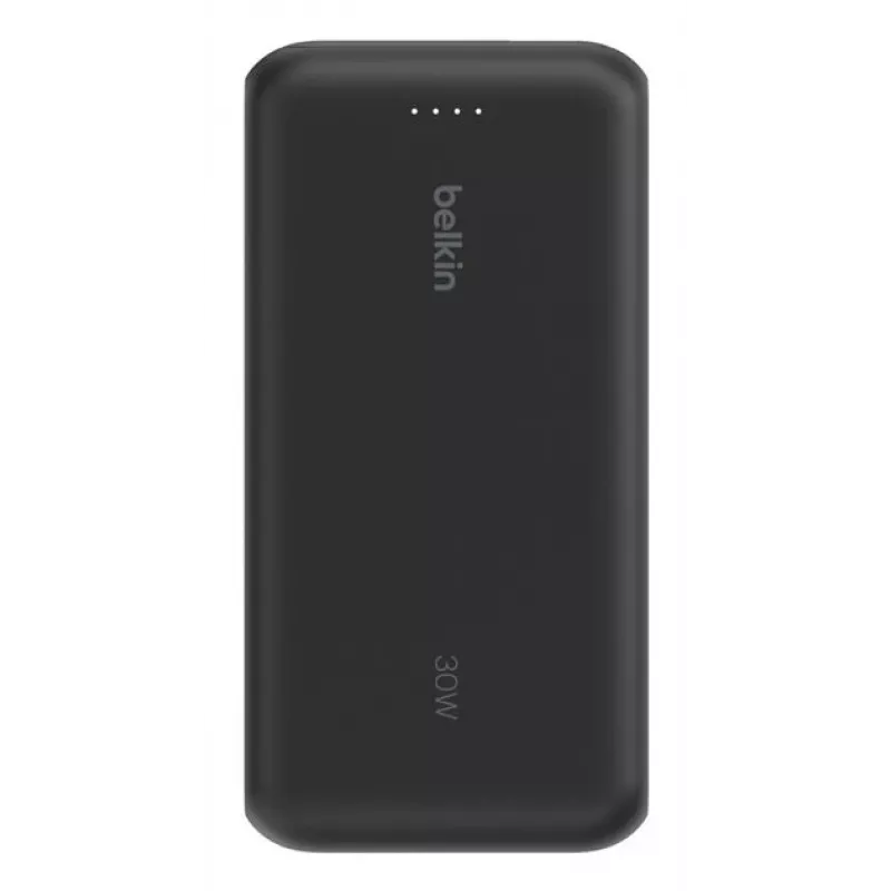 Belkin BPB024HQBK 10 000 mAh nešiojamas įkroviklis su integruotu USB-C laidu, 20 W