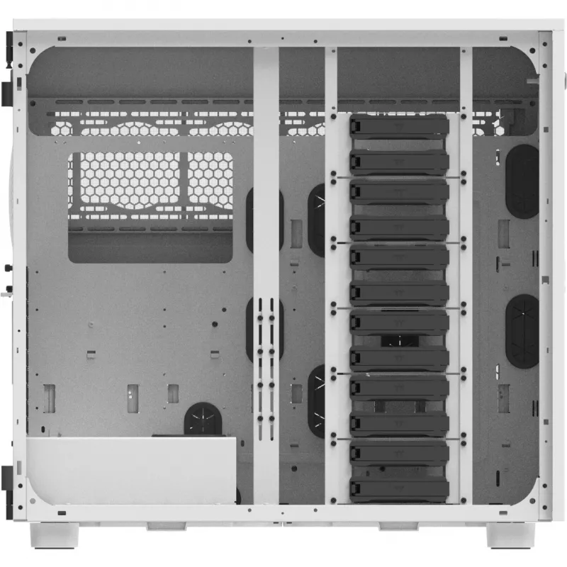 Korpusas Thermaltake AX700 Grand Tour E-ATX su stikliniu šoniniu dangteliu (Baltas)