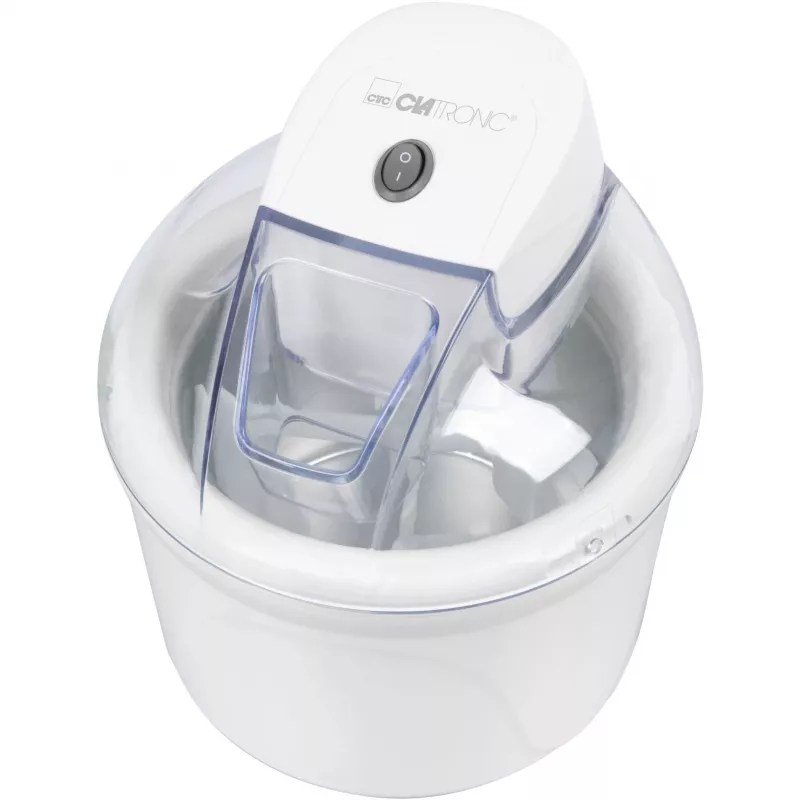 Ledų gamybos aparatas CLATRONIC ICM 3764, baltas, 1,5 l, 12 W