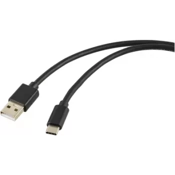 Renkforce RF-5771532 USB Laidas Juodas