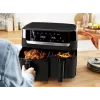 Karšto oro gruzdintuvė Tefal Easy Fry EY901N Double 8.3 L 2700 W Juoda