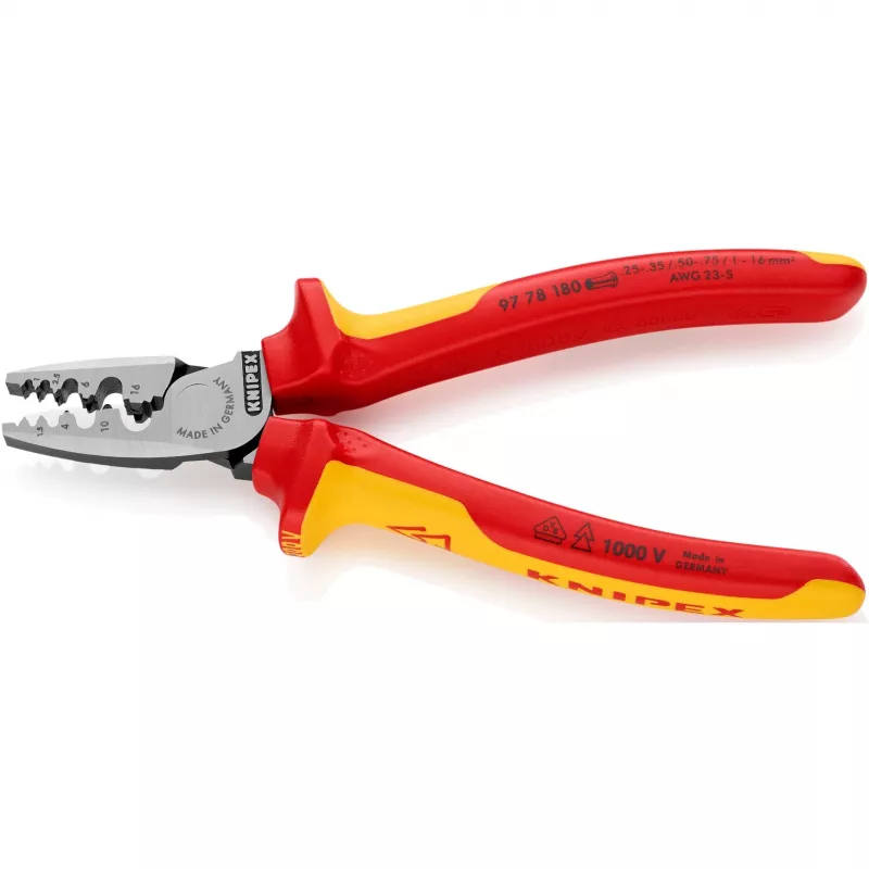 Kombinuotas užspaudimo įrankis Knipex 97 78 180