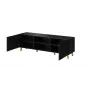 Cama RTV spintelė PAFOS 150x42x52 juodas matinis