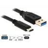 USB laidas DeLOCK 0,5 m USB 3.1-C / USB 3.1-A