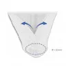 Pintas movos vamzdelis DeLOCK 20816 10 m x 25 mm baltas