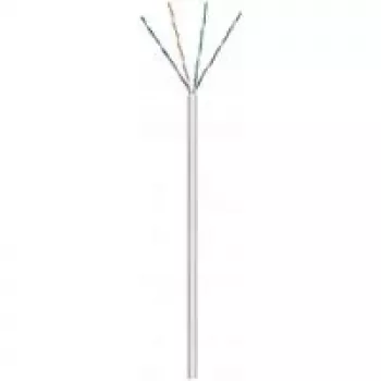 Wentronic Goobay CAT 5e tinklo kabelis, U/UTP, pilkas, 100 m - CCA, AWG 26/7 (vytas), PVC (68707)