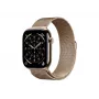 Apple Watch Series 11 GPS + Cellular 46mm Auksinis Titanio Korpusas su Auksine Milano Kilpa Juosta - S/M (MFD74ZR/A)