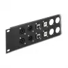 DeLOCK 88055 priedas pataisos skydui 2U juodas