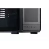PC Midi Tower Cooler Master MasterFrame 500 Mesh — Juodas su permatomu šonu, palaiko ATX/EATX, 2x200mm priekyje, 1x120mm gale