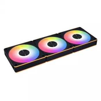 LIAN LI UNI FAN CL 120 mm ARGB juodas 3 vnt. rinkinys