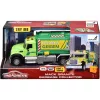 Žaislinis automobilis Majorette Mack Granite šiukšliavežis modelis 213743007, liejimo skalės žaislas