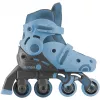 Mokomieji riedučiai 2 in 1 Gr. 30-33, Inline-Riedučiai Mėlyni