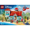 LEGO rinkinys Disney 43268 Paplūdimio namas – modulinis namas, 834 detalės, 5 minifigūrėlės, nuo 9 metų