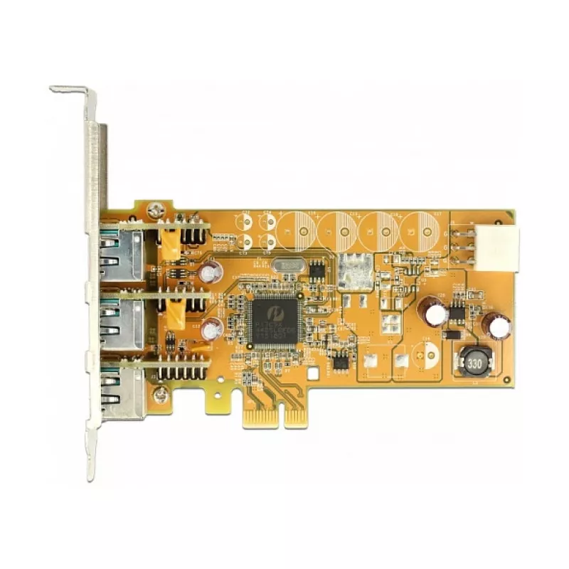 DeLOCK 89656 PCI Express vidinė sąsajos plokštė, USB 2.0, 3 prievadai