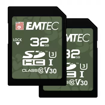 „Emtec 32GB UHS-I U3 V30 Outdoor“ atspari SD kortelė