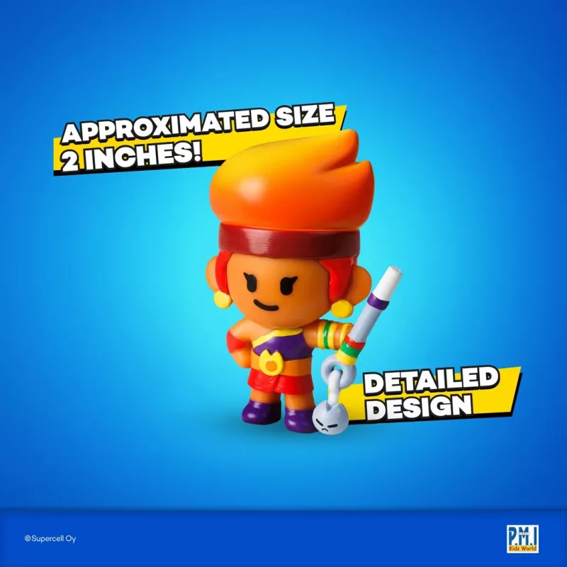 BRAWL STARS S1 FIGŪRĖLĖS - 8 VIENETŲ DELIKSĖ DĖŽUTĖ VER.C