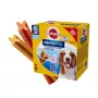 Šunų dantų skanėstai Pedigree DentaStix 1,44 kg suaugusiems vidutinių veislių šunims — Jautiena ir Vištiena, dantų priežiūra, vitaminas E