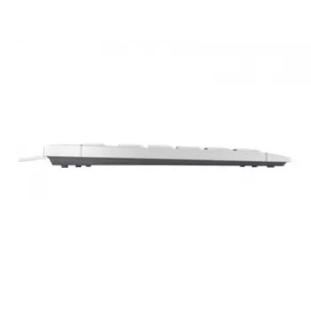 CHERRY STREAM TKL klaviatūra USB QWERTZ Vokiška Balta