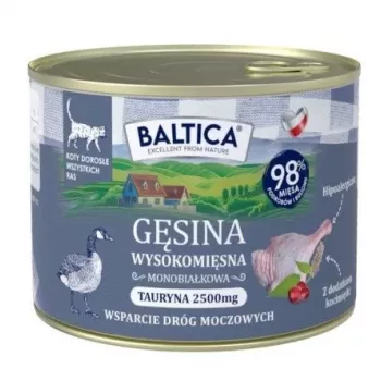 BALTICA regional flavours Žąsis – šlapias kačių ėdalas – 185 g
