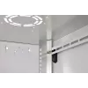 Sieninis stovas DIGITUS Dynamic-N 12U 600x600 mm IP20, su spynos užraktu, kabelių valdymu, neišardytas