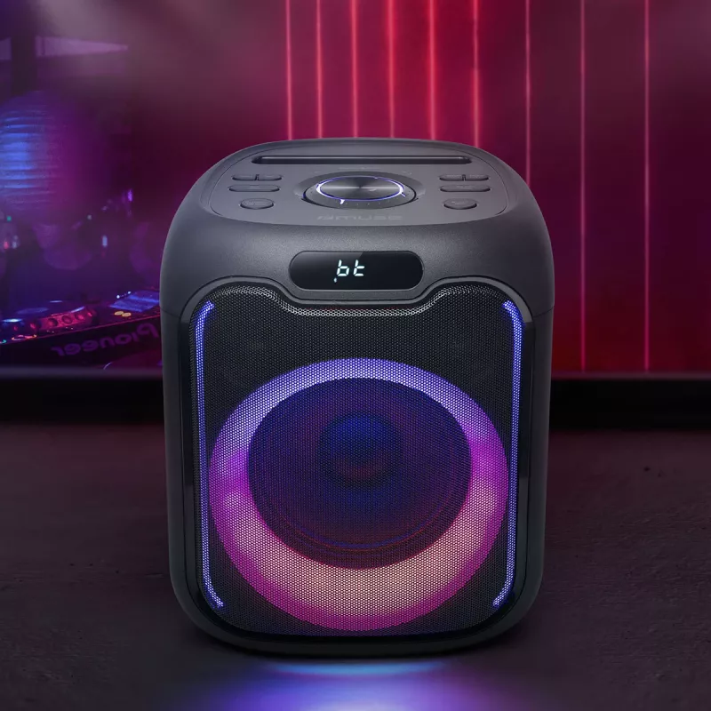 Muse M-1803 nešiojamas DJ / vakarėlių garsiakalbis juodas 150 W
