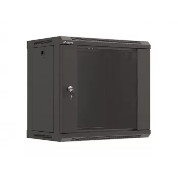 Sieninis stovas LANBERG WF03-5309-10B, 9U, 500×350×540 mm, maks. apkrova 60 kg, juodas