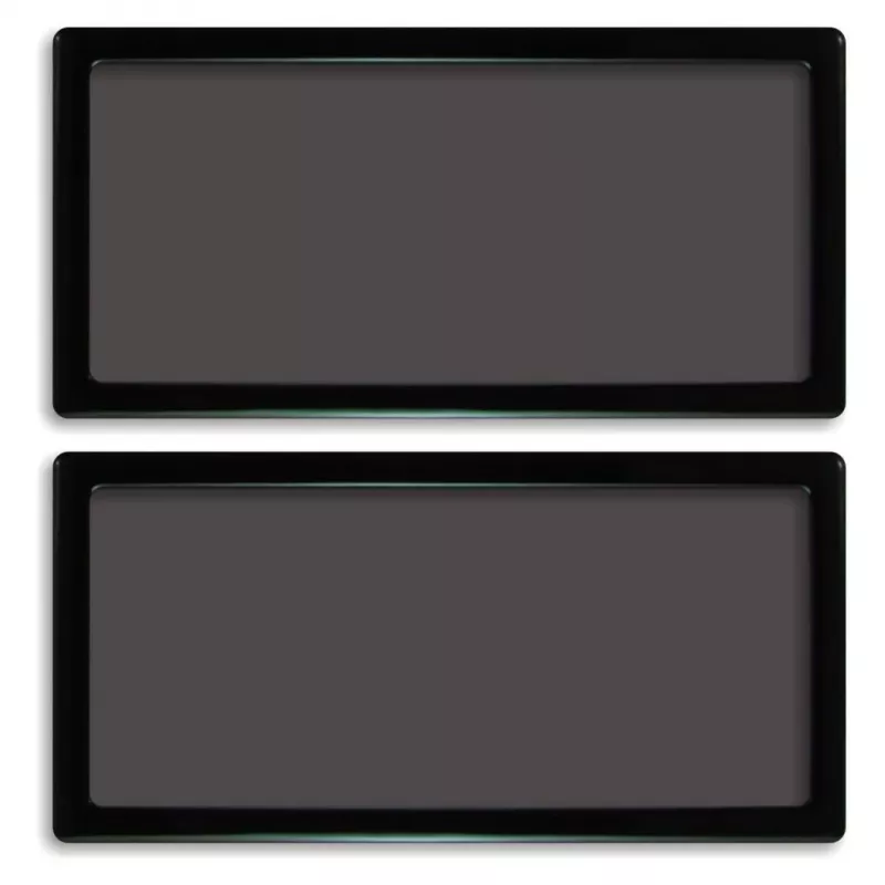 DEMCiflex DF0699 apsaugos nuo dulkių filtrų rinkinys DAN Cases A4-SFX dėžėms, išorinis, juodas