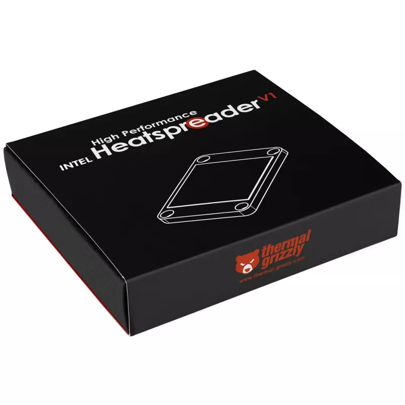 Thermal Grizzly Intel High Performance Heatspreader V1 – metalinis šilumos sklaidiklis CPU aušinimui