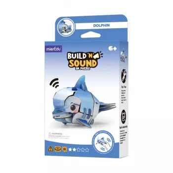 MierEdu 3D dėlionė su garsu - Delfinas