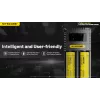 Įkroviklis Nitecore Ci12 Universal USB Li‑Ion, NiCd, NiMH akumuliatoriams, 3A įėjimas 5/9/12V, plastikinis korpusas