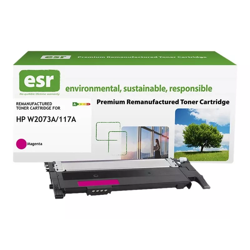 ESR Tonerio kasetė, suderinama su HP W2073A, magentos, perdirbta, 1 000 puslapių