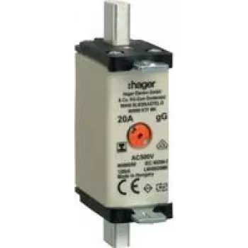 HAGER LNH0020MK saugiklis NH000 20A 500V gG MKen be tarpo