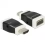 Lyties keitiklis DeLOCK 65586 HDMI-A į VGA juodai baltas