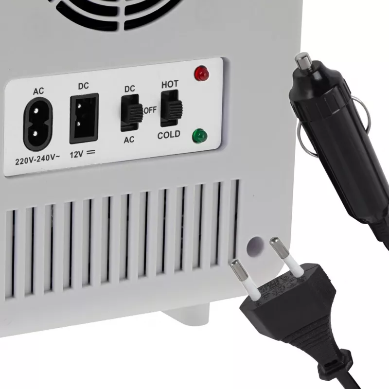 Mini šaldytuvas Adler AD 8084G pilkas 12V/230V 4L nešiojamas
