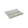 Equip 48 prievadų Cat.6 ekranuotas skirstomasis skydas, juodas, RJ-45, auksiniai kontaktai, Cat6, montavimas stelaže, 1U, juodas