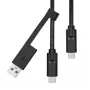 ProXtend USBCWA-001 USB-C 3.2 Gen 2 kabelis su USB-A jungtimi