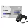 Rankinis 1D/2D laidinis brūkšninių kodų skaitytuvas QOLTEC 50853 – USB, ABS korpusas, 1,65 m laidas, 97×65×167 mm, 105 g