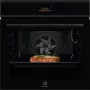Įmontuojama orkaitė Electrolux EOE8P39H juoda pirolitinė, elektrinė, daugiafunkcinė