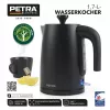 Elektrinis virdulys Petra 1.7L 3KW matinė juoda