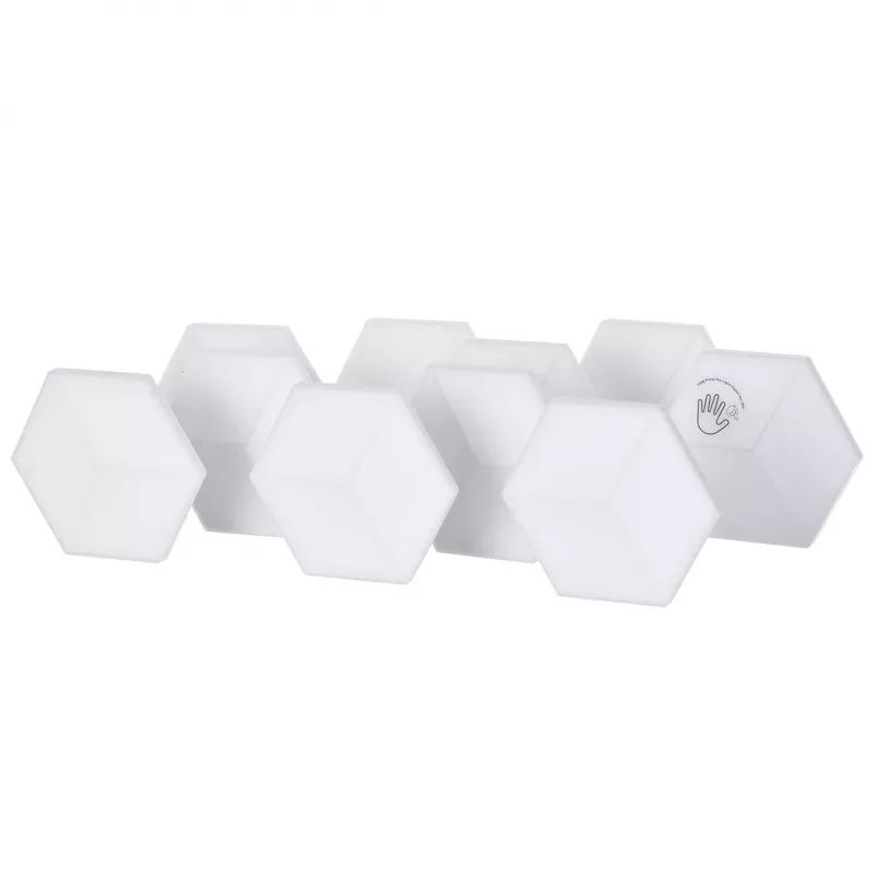 LED išmanusis skydelis Govee B6066 Hexa Pro RGBIC Bluetooth Wi‑Fi 10 vnt.