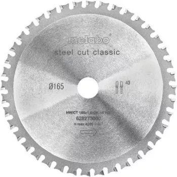 Pjūklo diskas metalui Metabo 628273000 16,5 cm