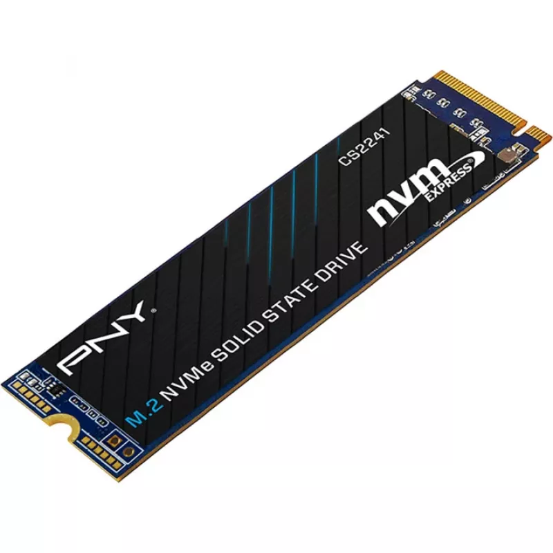 Kietojo kūno diskas PNY CS2241 2 TB, M.2, NVMe PCIe Gen4 x4, 5000 MB/s skaitymui, 4200 MB/s įrašymui