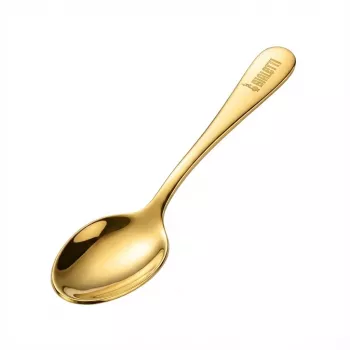 Espresso šaukštelių rinkinys BIALETTI PGOLD008 – 4 vnt., auksinė apdaila