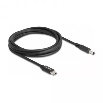 DeLOCK USB Type-C į Dell 4,5 x 3,0 mm nešiojamojo kompiuterio įkrovimo laidas 1,5 m 20 V