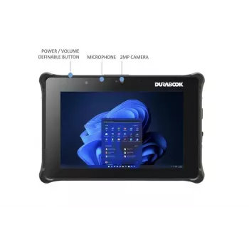 Planšetinis kompiuteris R8AA1 CI5-1230U 8 colių / 8GB / 128GB R8H1P1DEBBLX Durabook
