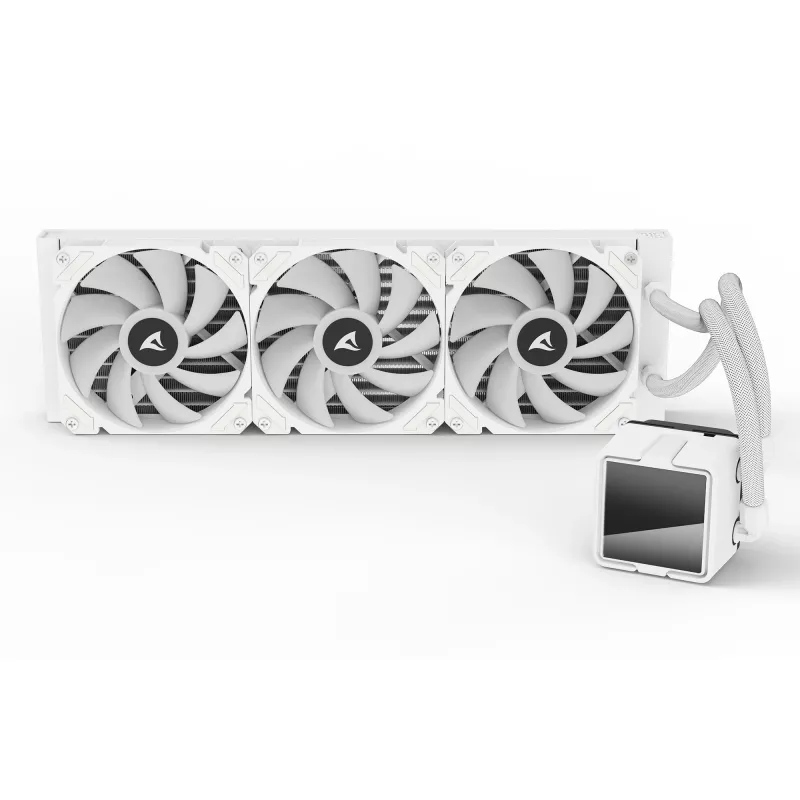 Vandens aušintuvas CPU „All-in-One“ Sharkoon S60 ARGB White 360mm radiatorius