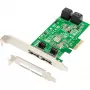 Dawicontrol PCI-e plokštė DC-624e RAID R2 4 kanalų SATA 6G